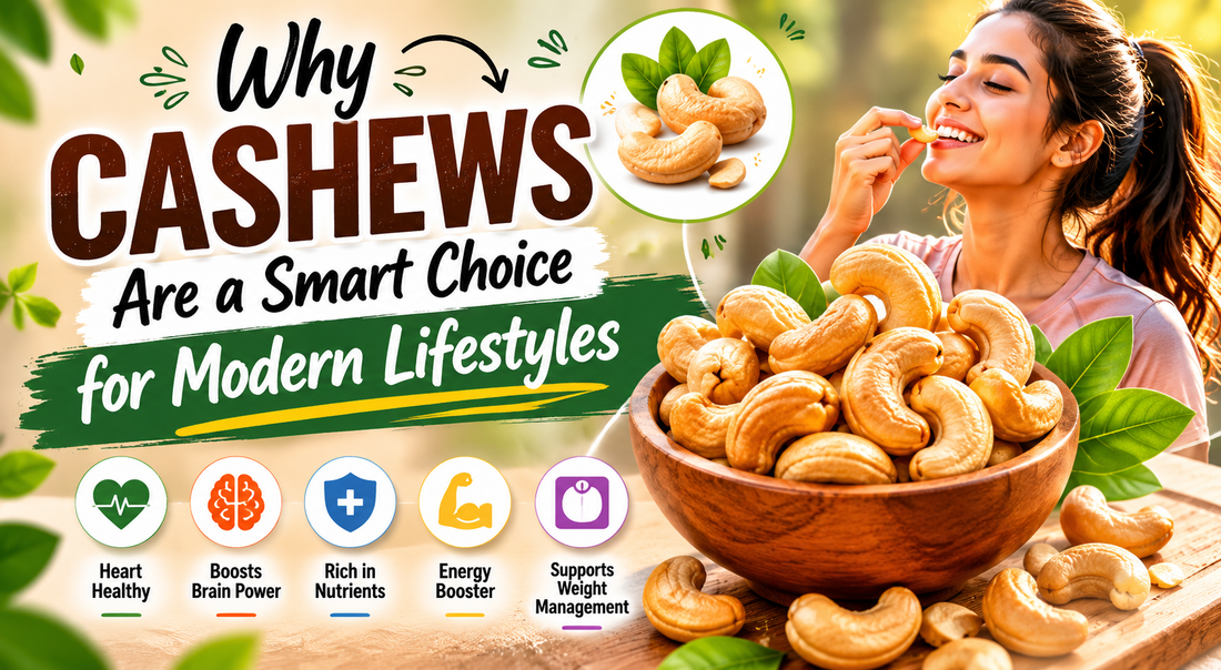 Why Cashews Are a Smart Choice for Modern Lifestyles