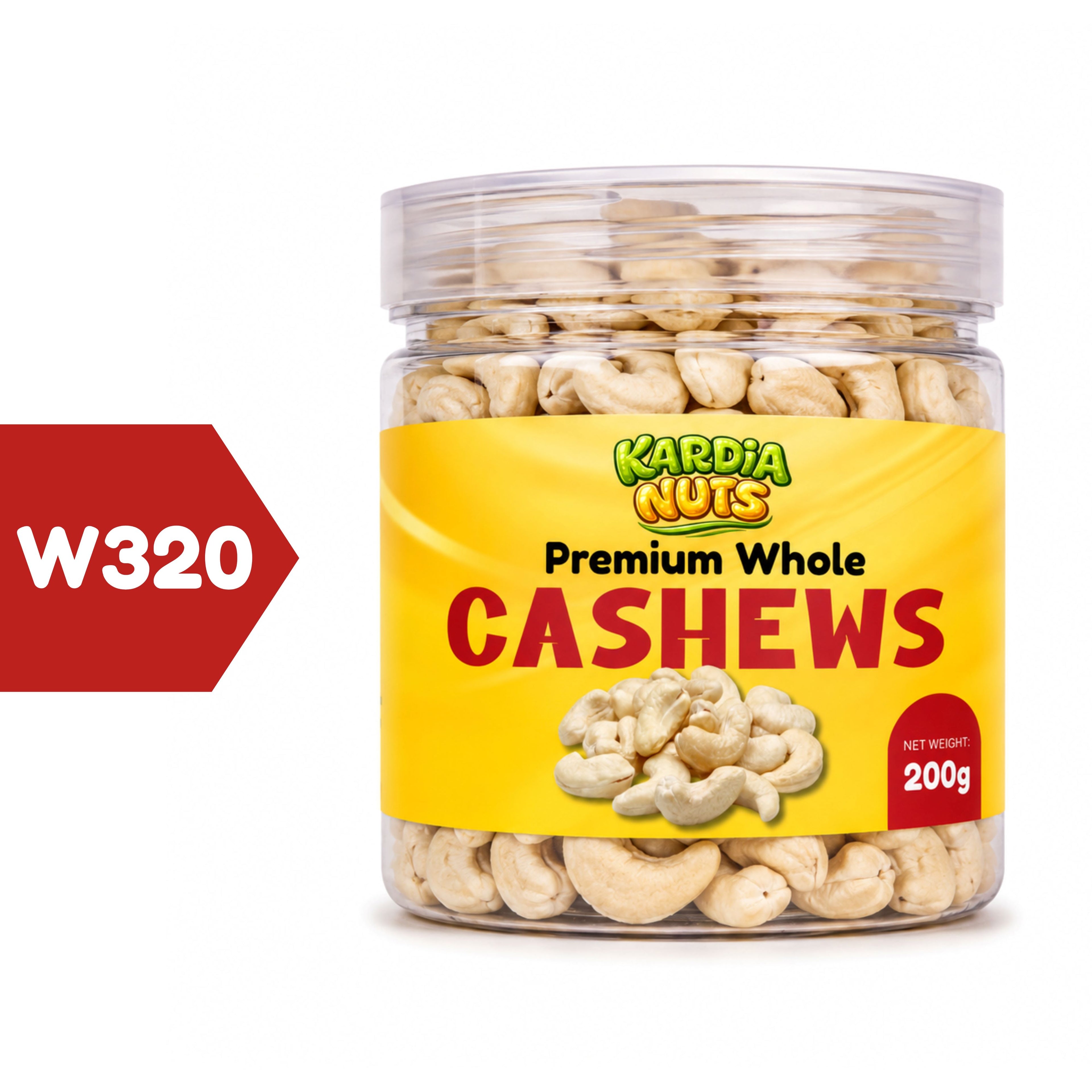 Classic Whole Cashews | Kaju (W320) 200g