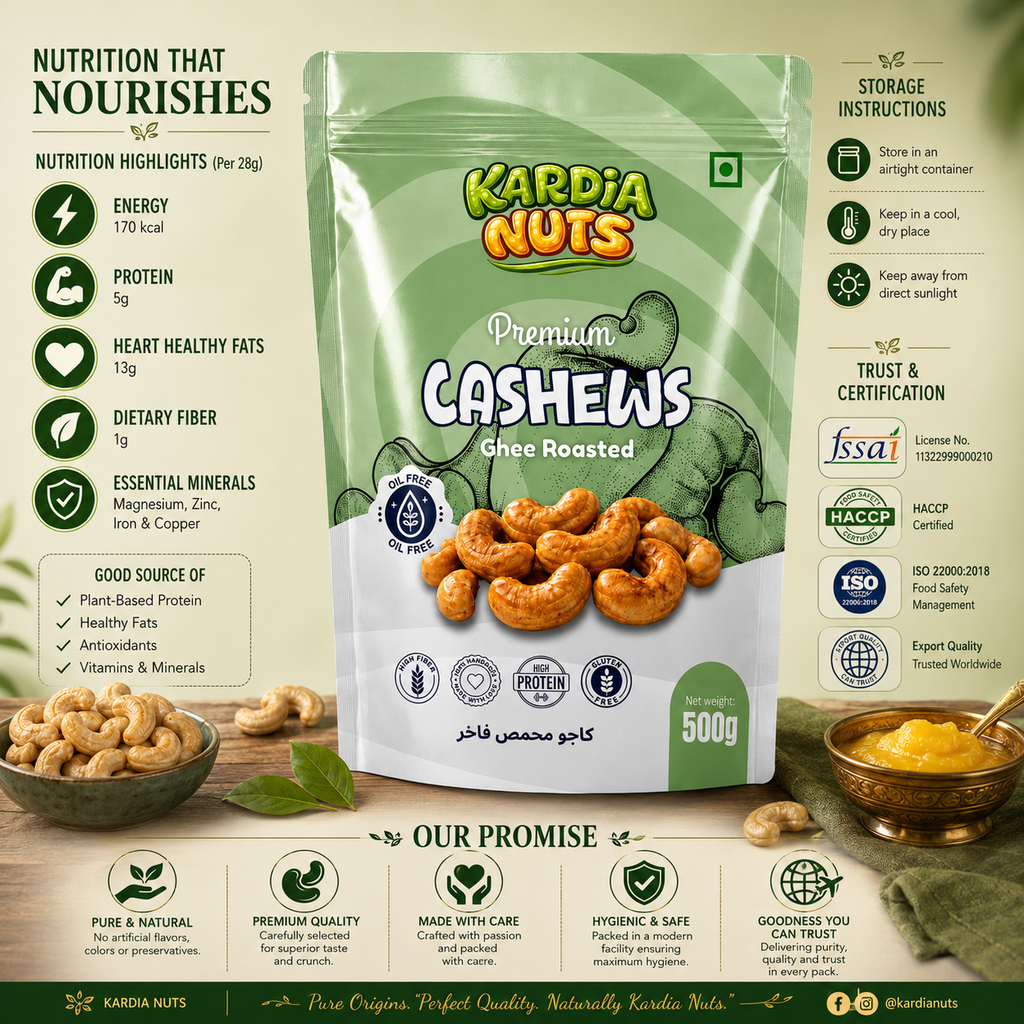 Ghee Roasted Cashews