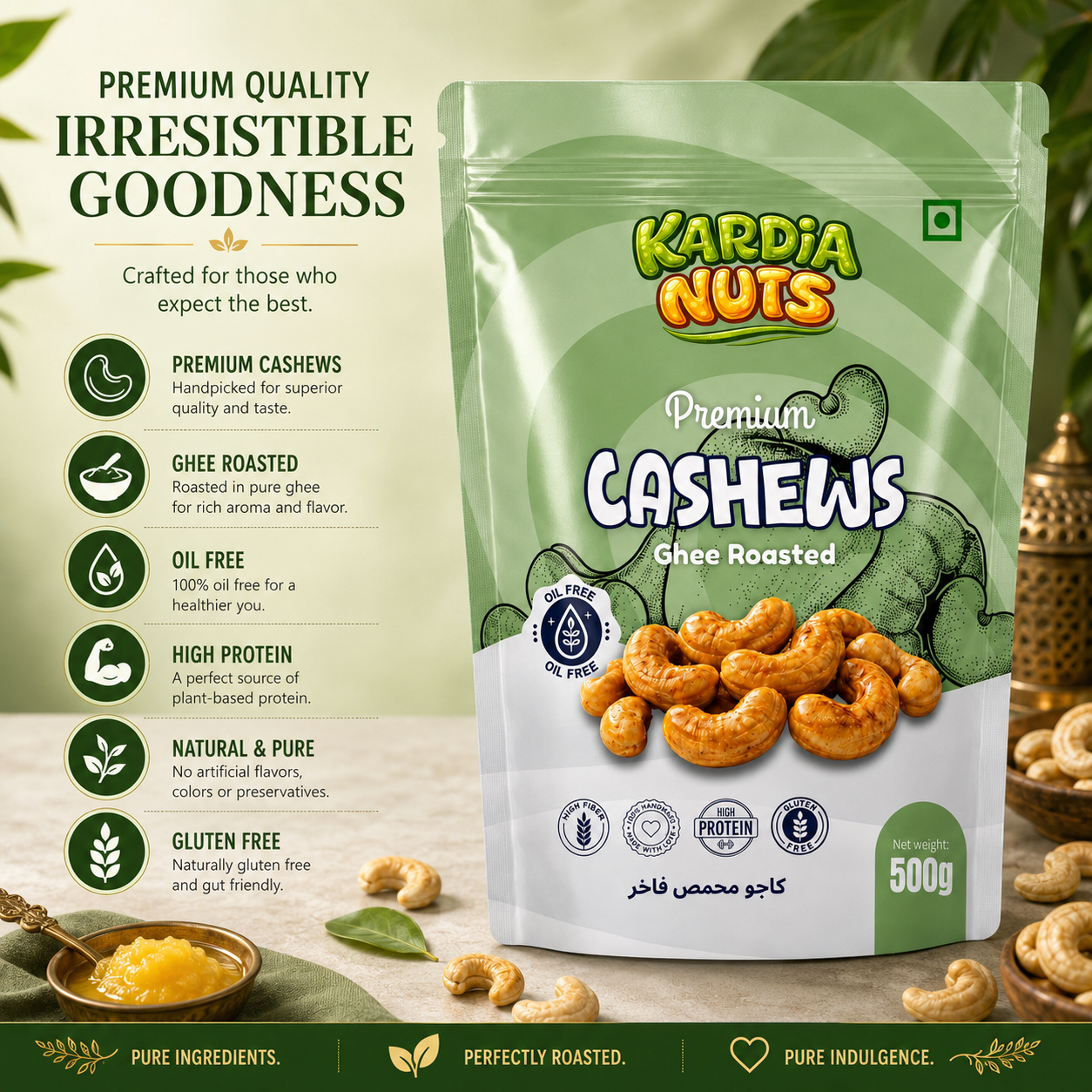 Ghee Roasted Cashews
