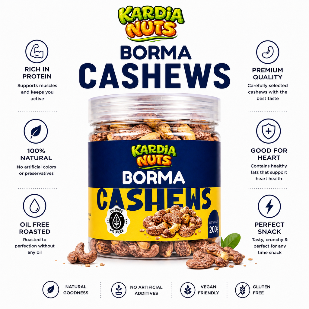 Borma Cashew With Skin