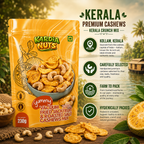 Kardia Vacuum Fried Jackfruit & Roasted Salt Cashews Mix