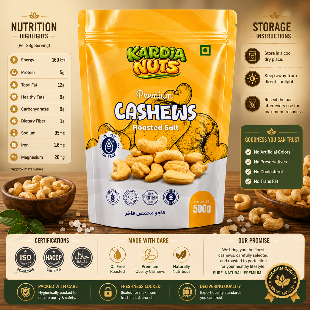 Roasted Salt Cashews